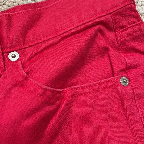 The Gap fuchsia cotton capri pants - Picture 4 of 8